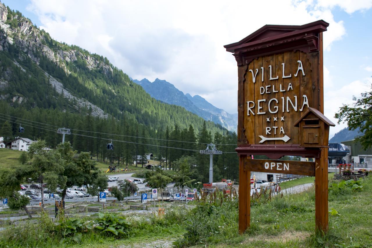 Hotel La Villa Della Regina Gressoney-la-Trinité Exteriér fotografie